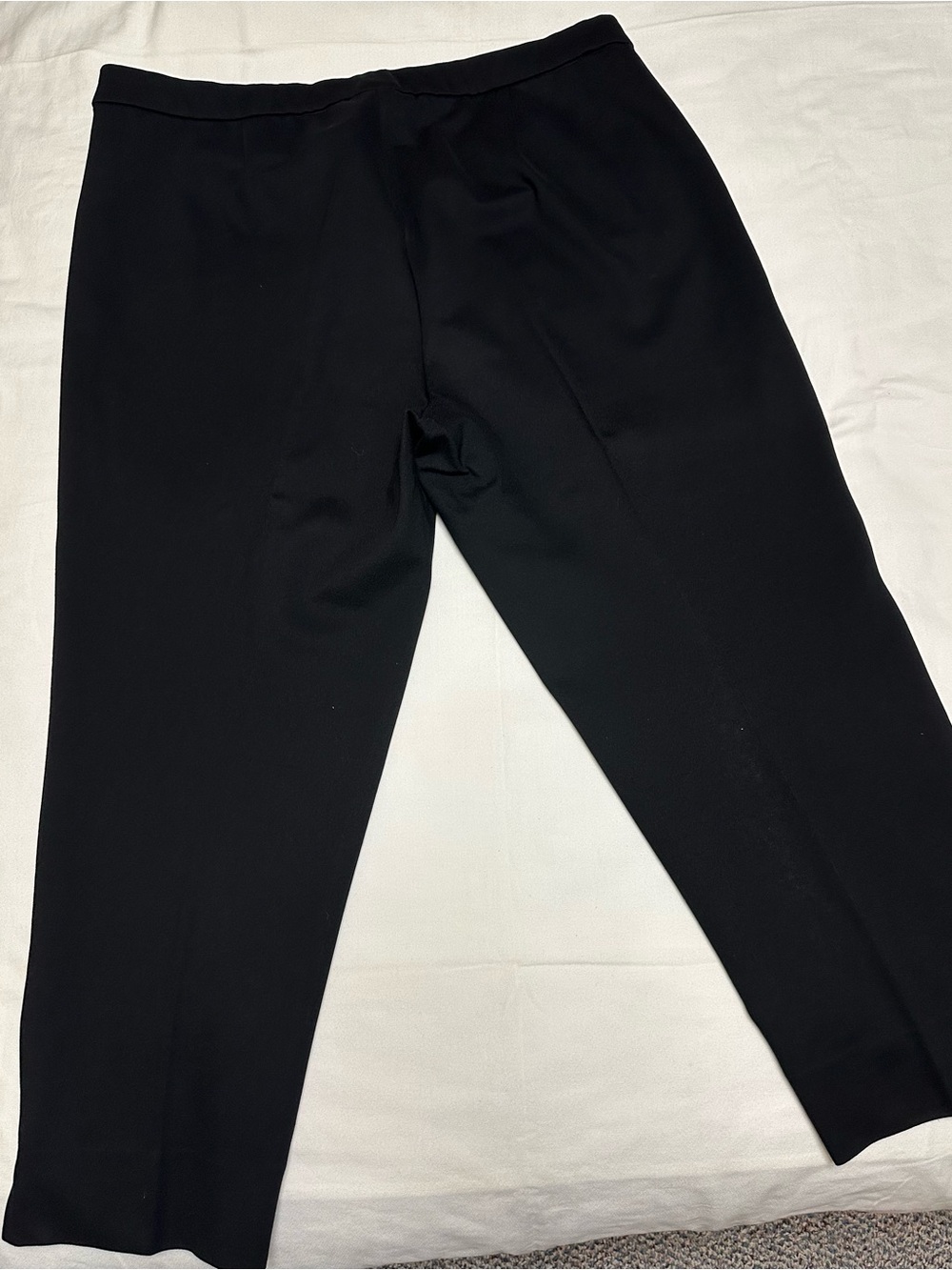 Dennis by Dennis Basso Black Women’s Straight-Leg Dress Pants